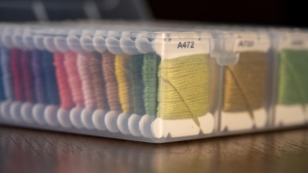 Trzy rodzaje zestawów do haftu